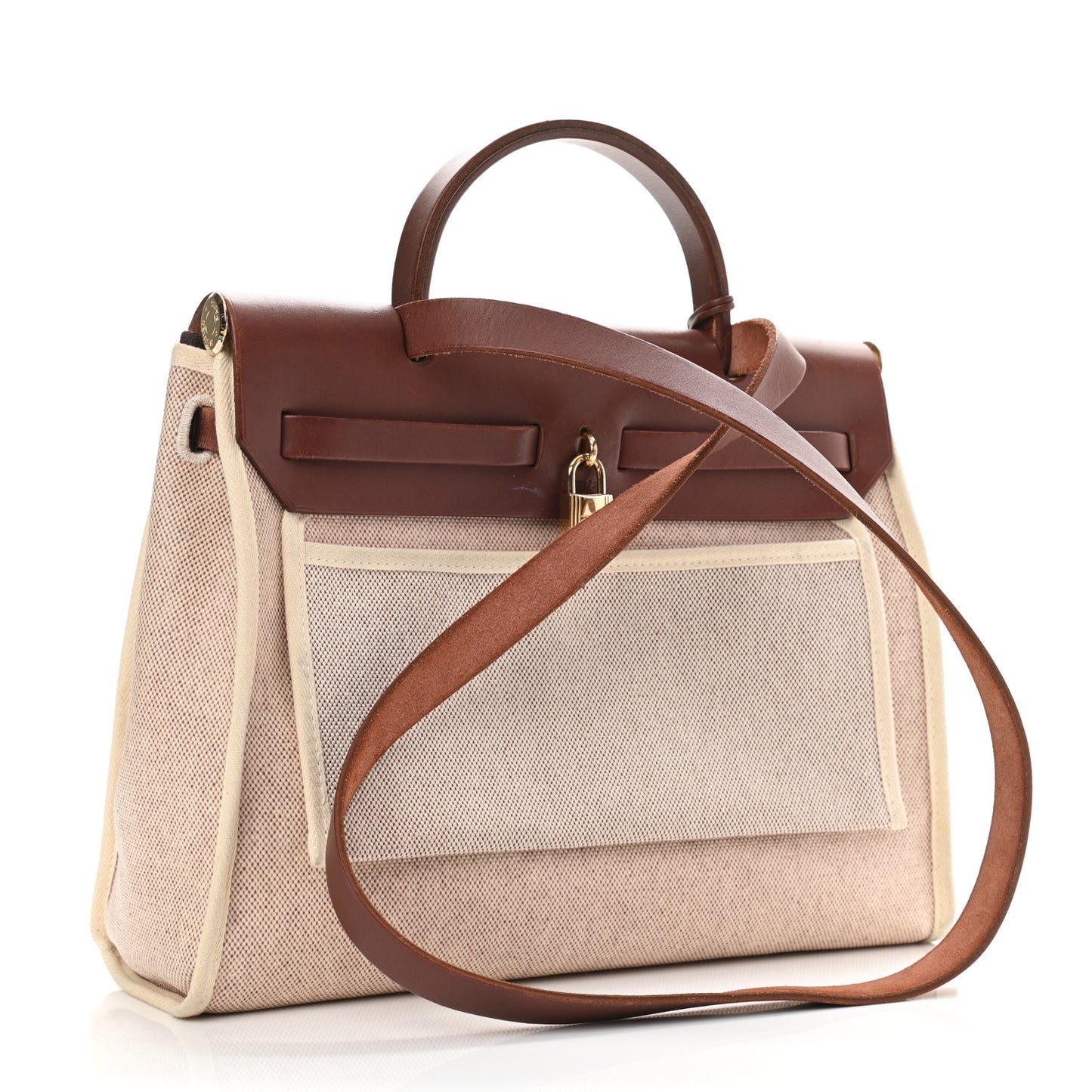 Vache Hunter Toile Herbag 30 PM Natural Havane