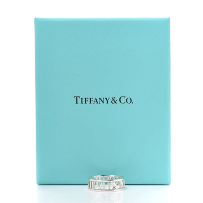 Tiffany Sterling Silver Wide Atlas Open Ring 55 7.25 5 of 5