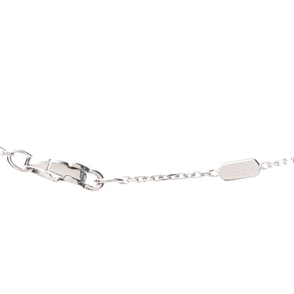Gucci 18K White Gold Diamond Icon Twirl Pendant Necklace 4 of 5