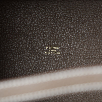 Hermes Taurillon Clemence Picotin Lock 18 PM Etoupe 5 of 10