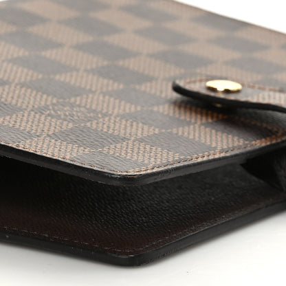 Louis Vuitton Damier Ebene Medium Ring Agenda Cover 8 of 9