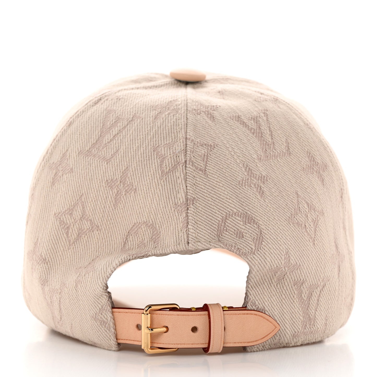 Cotton Monogram Jacquard Be My Cap L Beige
