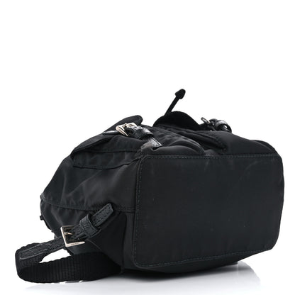 Prada Nylon Vela Mini Crossbody Backpack Black 4 of 10