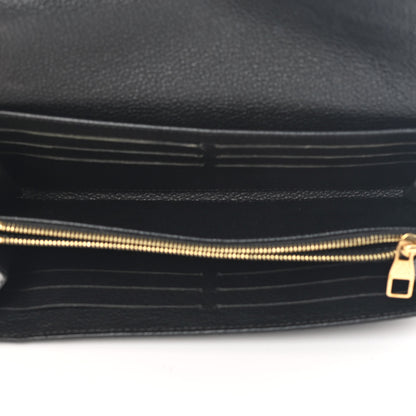 Louis Vuitton Empreinte Sarah Wallet NM Black 5 of 11