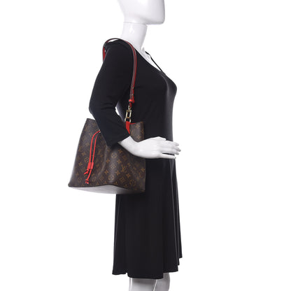 Louis Vuitton Monogram Neonoe MM Coquelicot 2 of 10