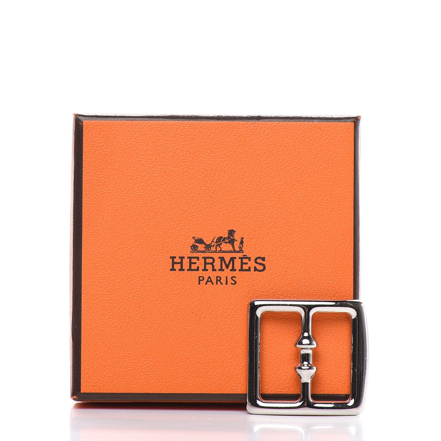 Hermes Palladium Boucle Etriviere Scarf Ring 4 of 4