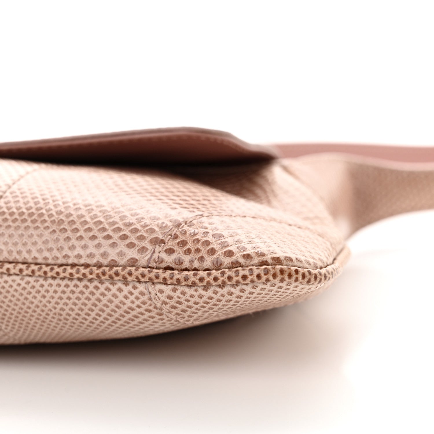 Gucci Snakeskin Jackie O Hobo Pink 10 of 15