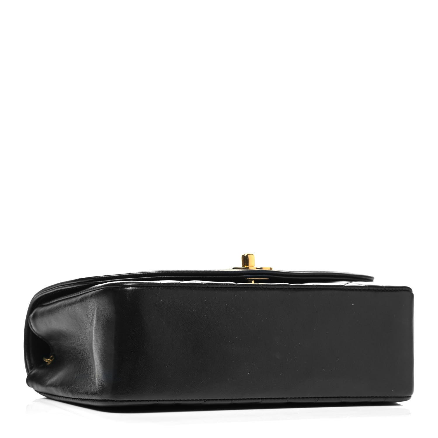 Chanel Lambskin Quilted Small Single Flap Black 5 of 10