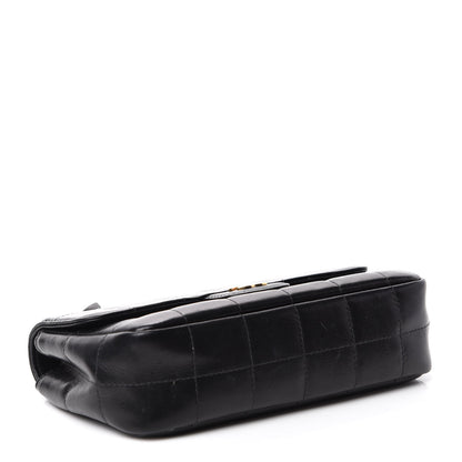 Chanel Lambskin Quilted Mini Chocolate Bar Camellia Flap Black 4 of 11