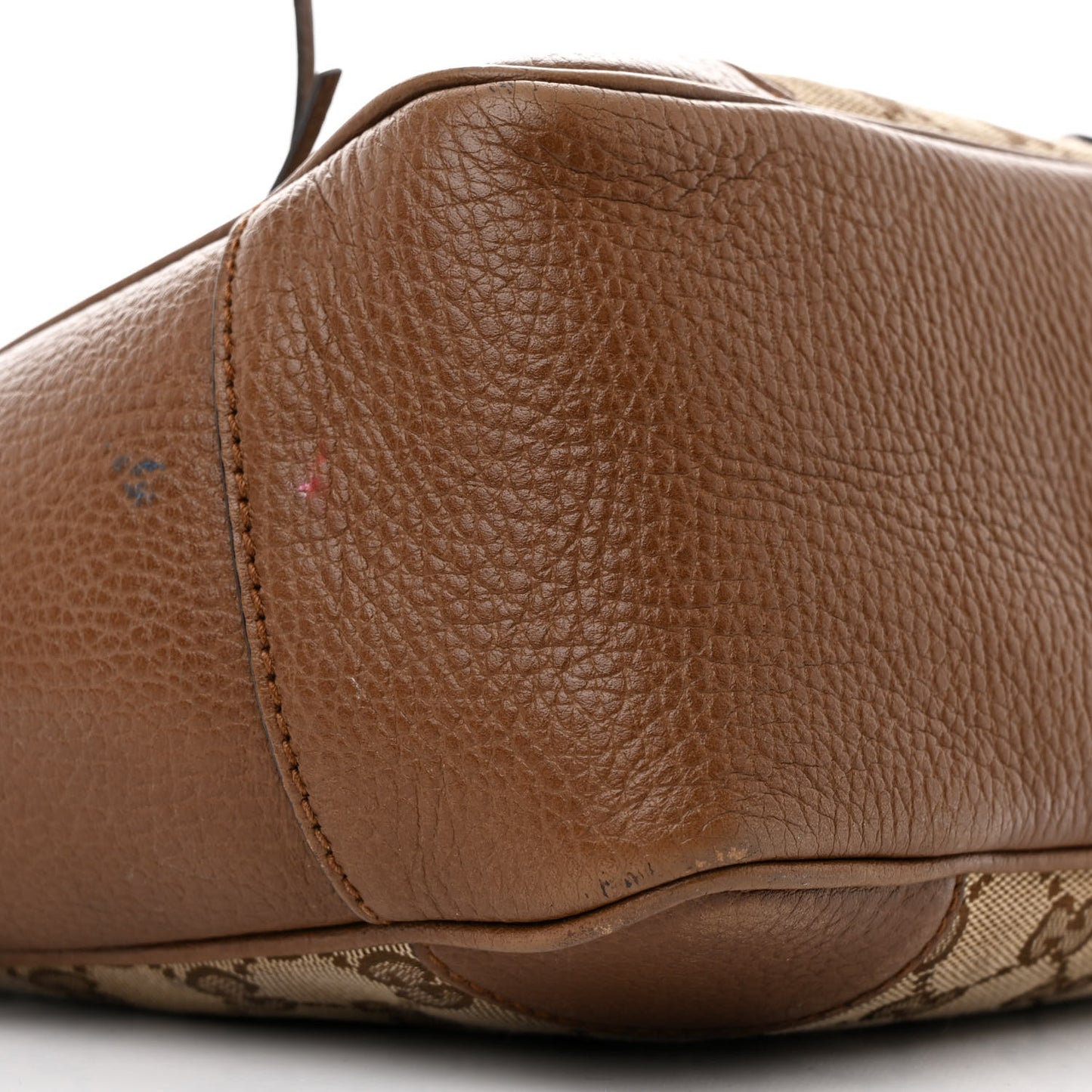 Monogram Small Bree Tote Beige Tabacco