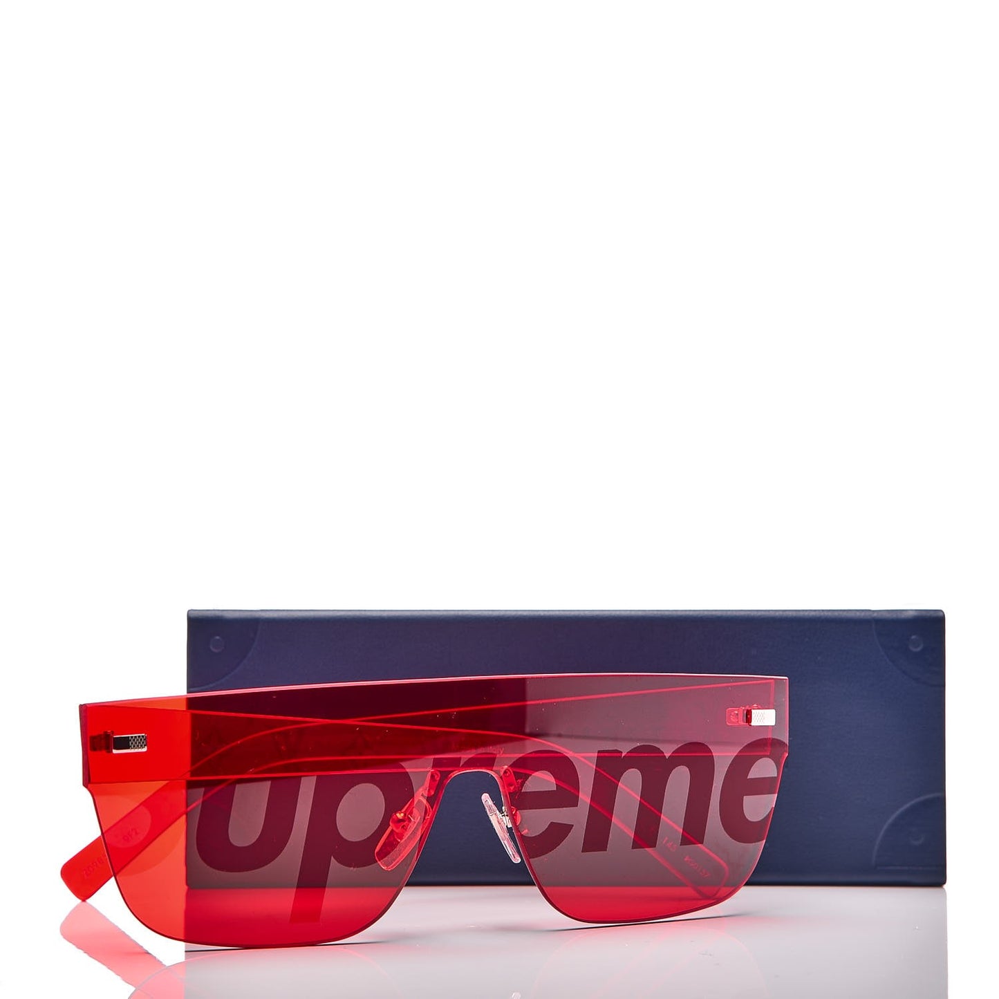 X SUPREME City Mask Sunglasses Coquelicot