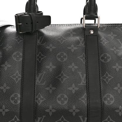 Louis Vuitton Monogram Eclipse Keepall Bandouliere 45 7 of 11