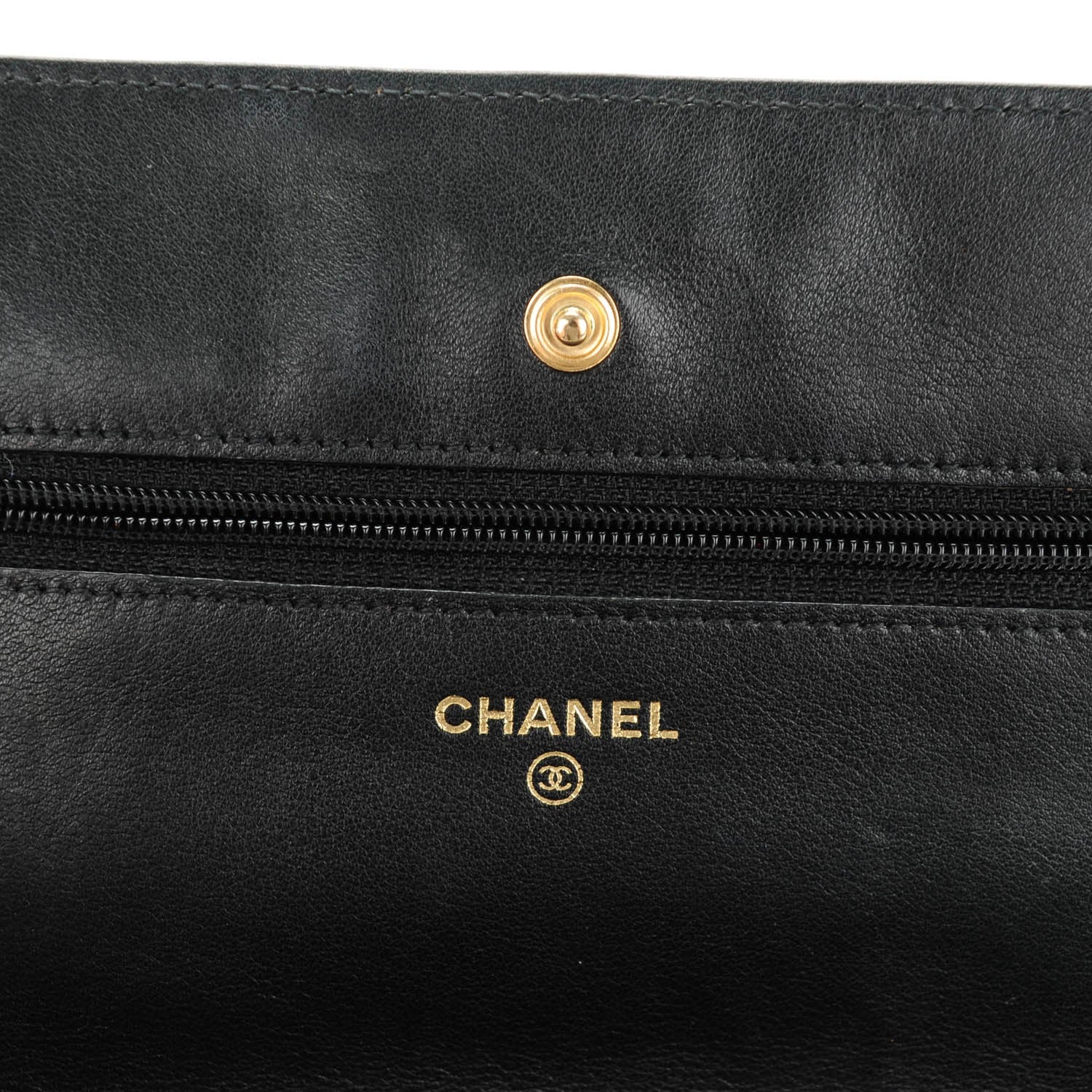 Chanel Aged Calfskin Quilted Reissue Wallet On Chain WOC Black 6 of 8