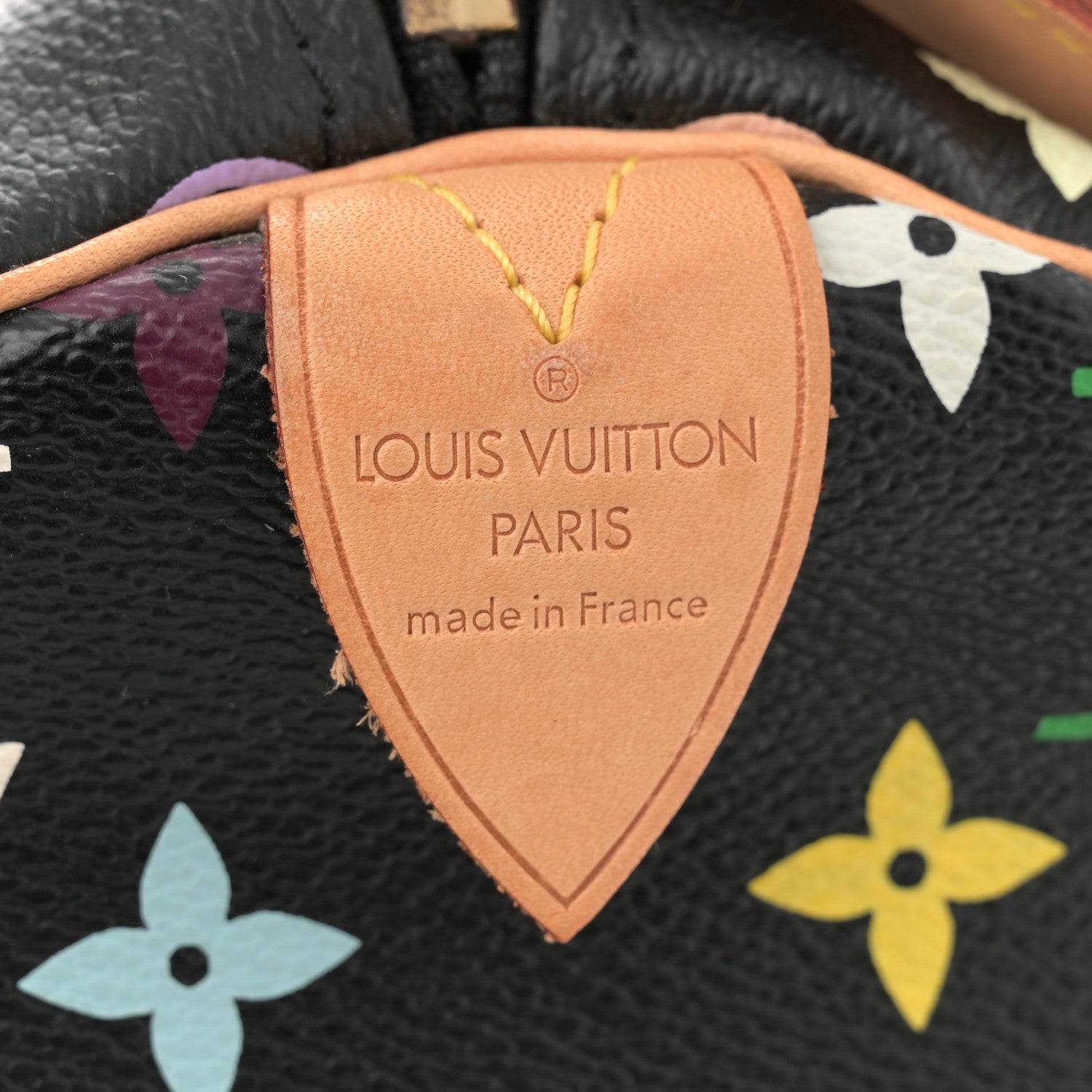 Louis Vuitton Monogram Multicolor Speedy 30 Black 6 of 11
