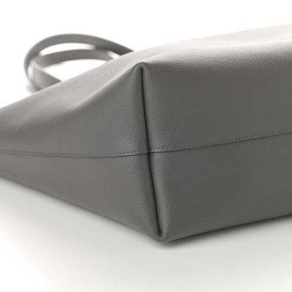 Saint Laurent Calfskin Large Shopping Tote Dark Grey 8 of 9