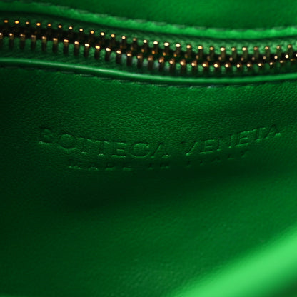 Bottega Veneta Lambskin Maxi Intreccio Padded Chain Cassette Crossbody Bag Parakeet 6 of 8