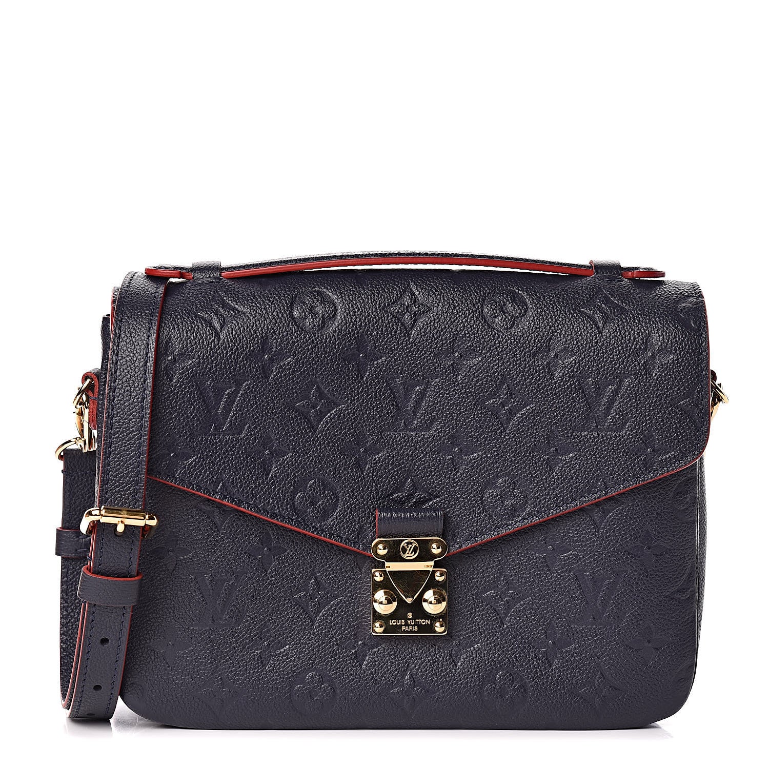 Louis Vuitton Empreinte Pochette Metis Marine Rouge 1 of 11