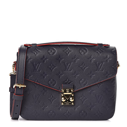 Louis Vuitton Empreinte Pochette Metis Marine Rouge 1 of 11