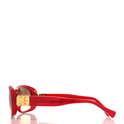 Louis Vuitton Acetate Soupcon GM Sunglasses Z0076W Pomme D'Amour 3 of 6