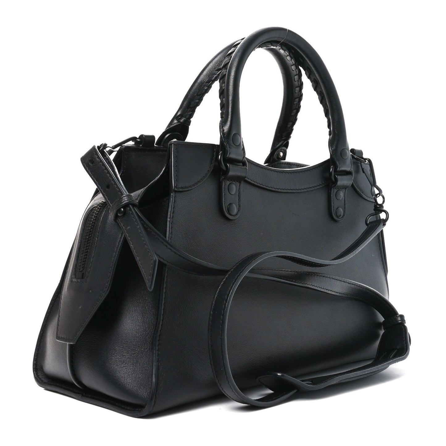 Smooth Calfskin Neo Classic Black Hardware S City Black