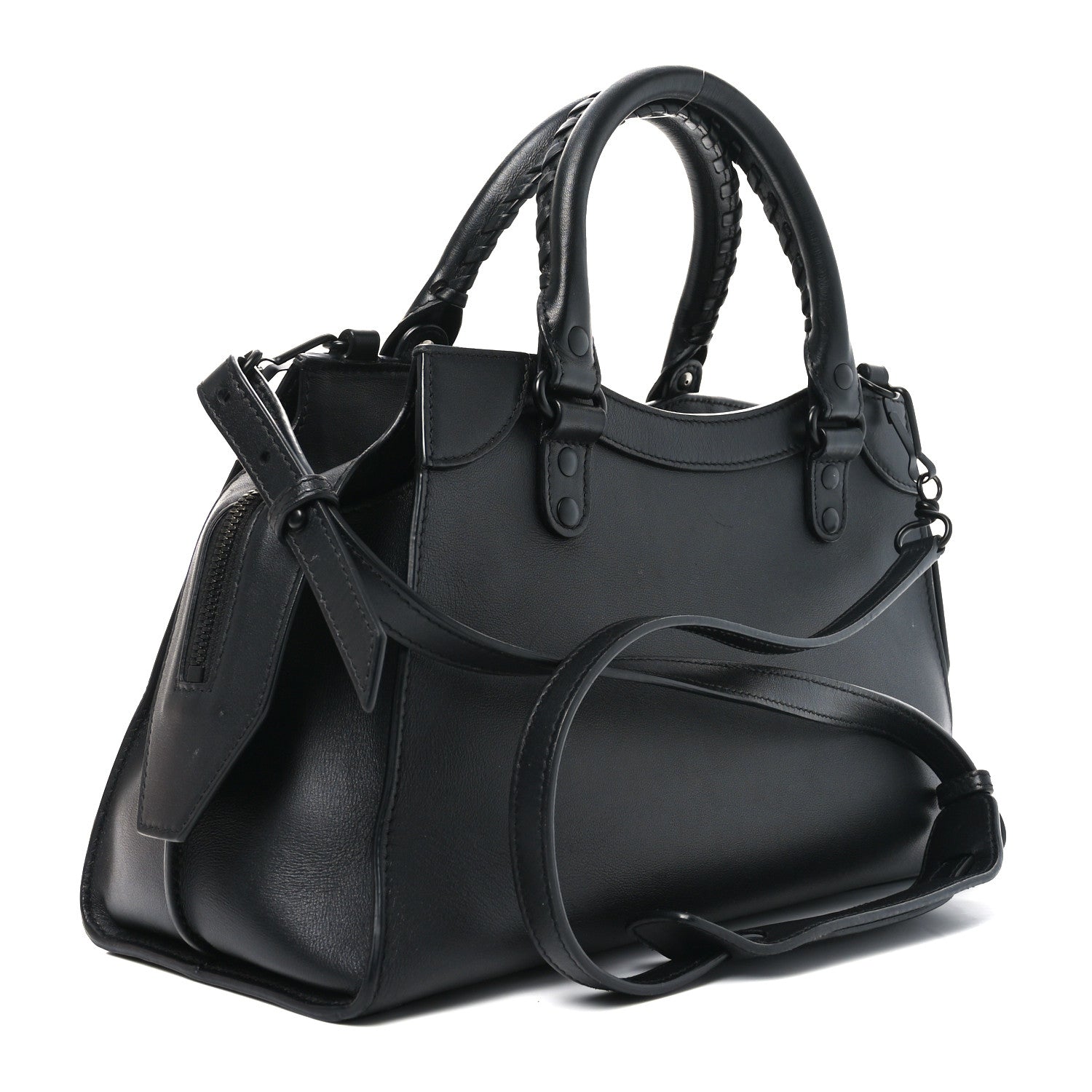 Balenciaga Smooth Calfskin Neo Classic Black Hardware S City Black 2 of 9