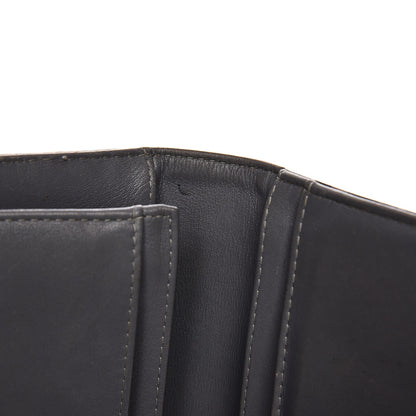 Chanel Patent Camellia Large Yen Wallet Black 17 of 18