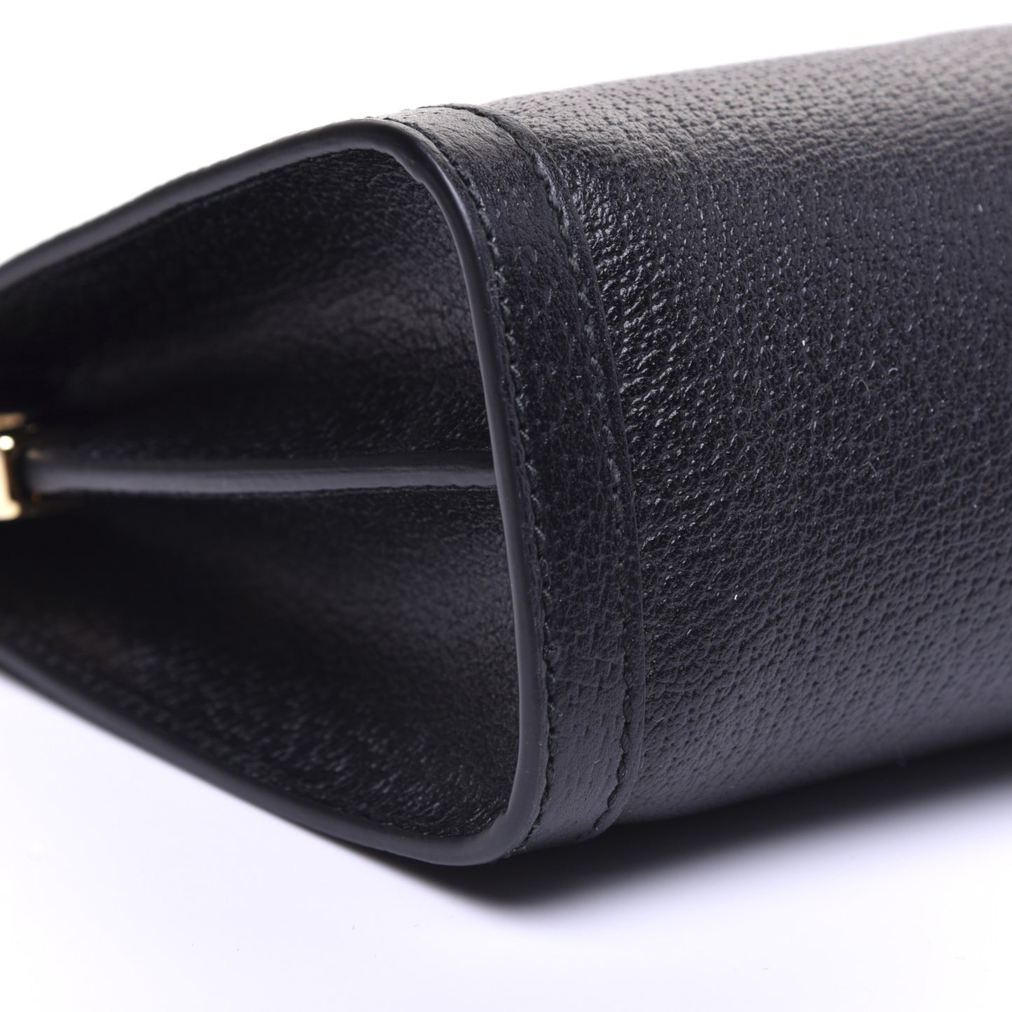 Calfskin GG Web Small Ophidia Chain Shoulder Bag Black