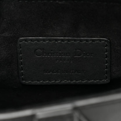 Christian Dior Ultra Matte Calfskin Mini Saddle Bag Black 6 of 10