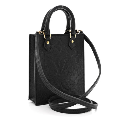 Louis Vuitton Empreinte Monogram Giant Petit Sac Plat Black 3 of 9