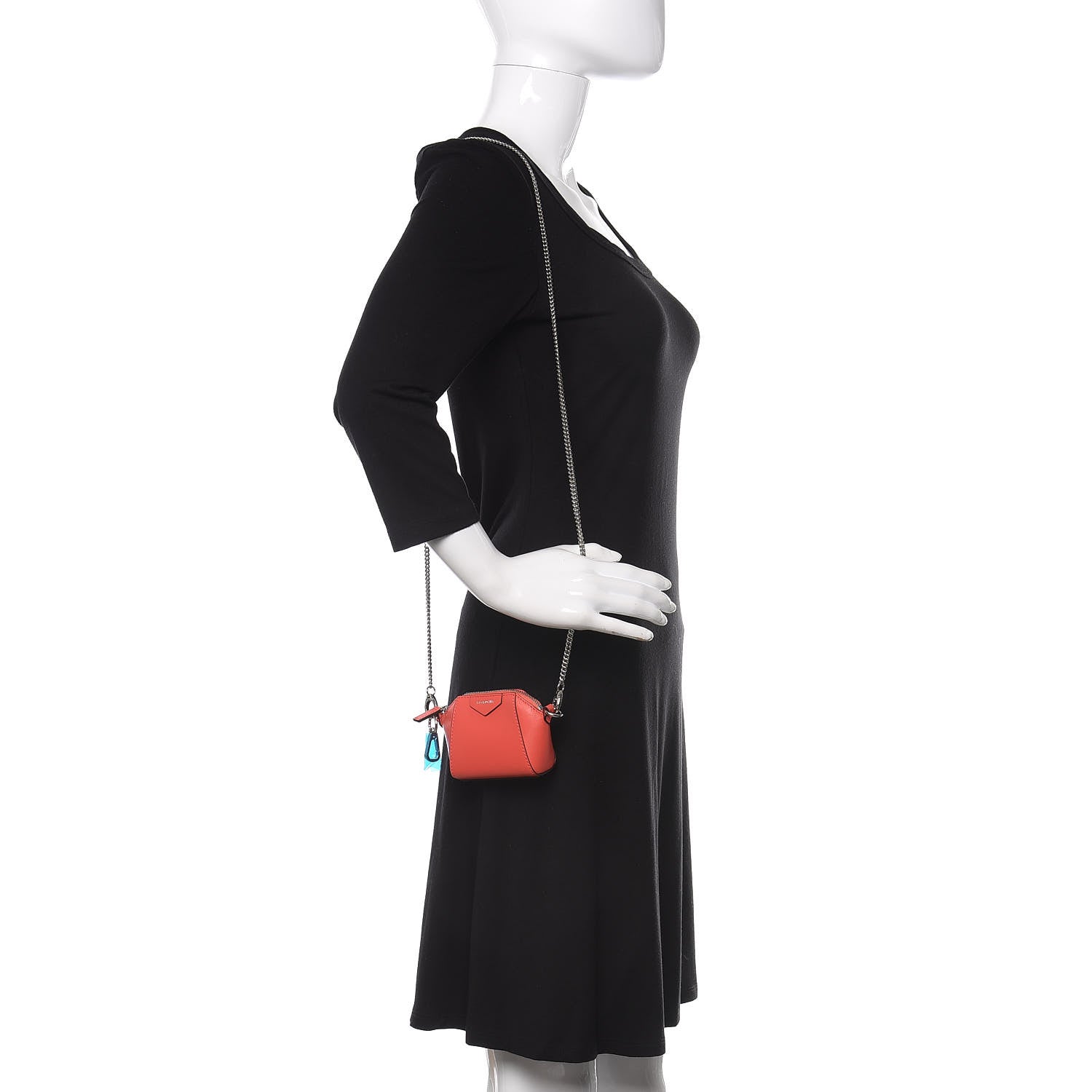 Givenchy Lambskin Baby Antigona Coral 2 of 11