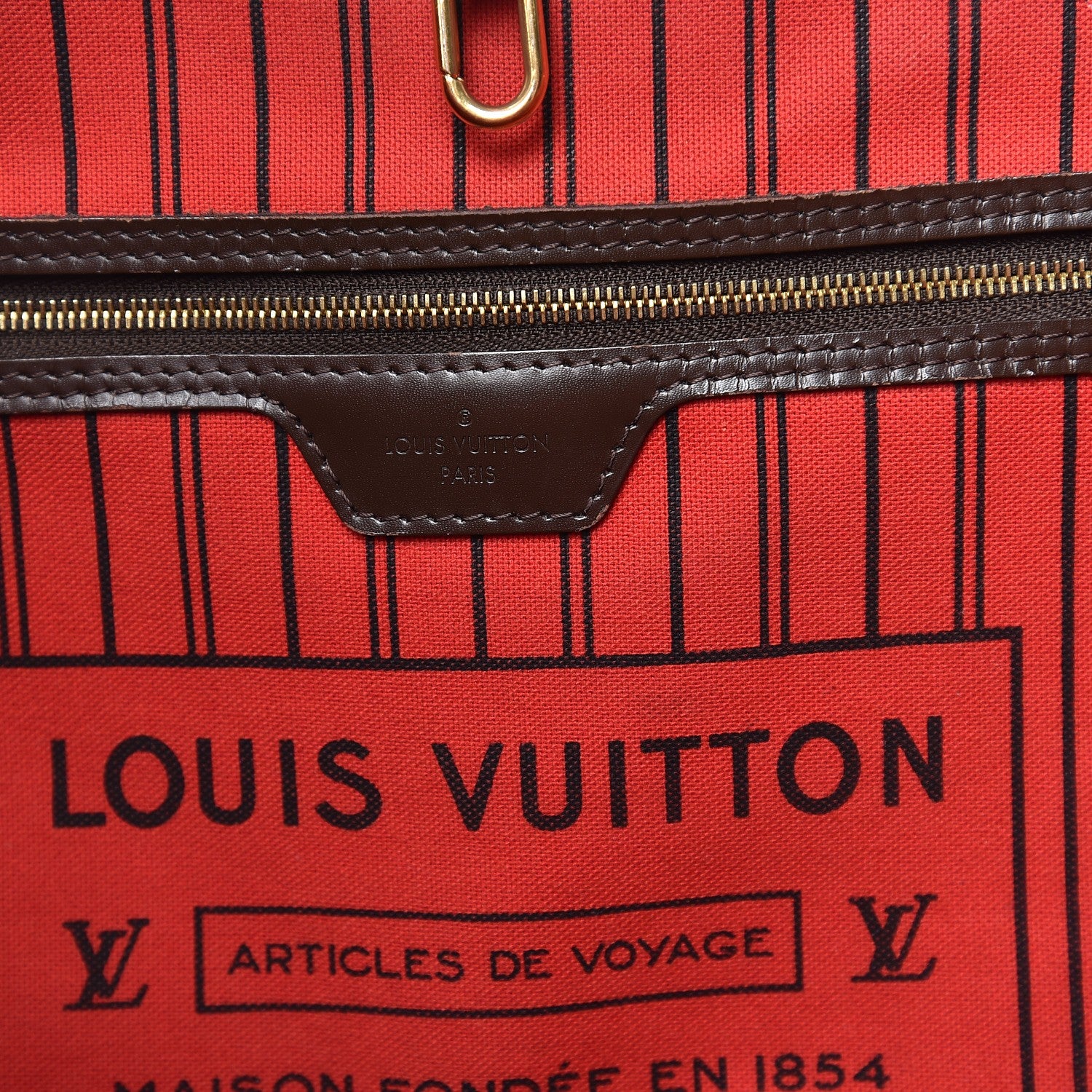 Louis Vuitton Damier Ebene Neo Neverfull GM 7 of 16