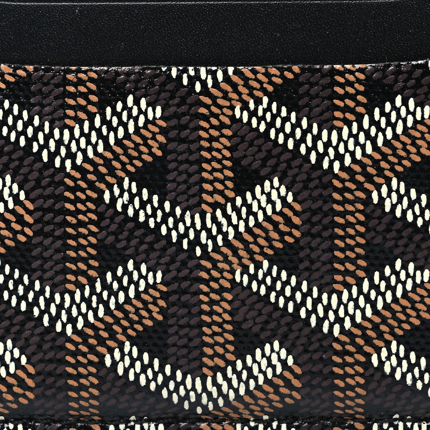 Goyard Goyardine Saint Sulpice Card Holder Black 7 of 11