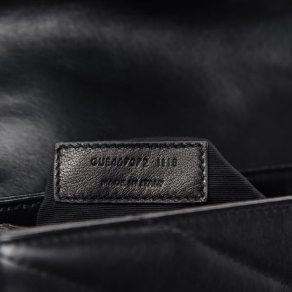 Saint Laurent Calfskin Y Quilted Monogram Toy Loulou Crossbody Bag Black 10 of 12