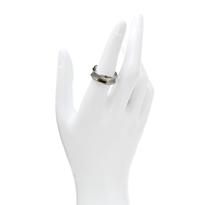Tiffany Sterling Silver Titanium 1837 Band Ring 55 7.25 2 of 5