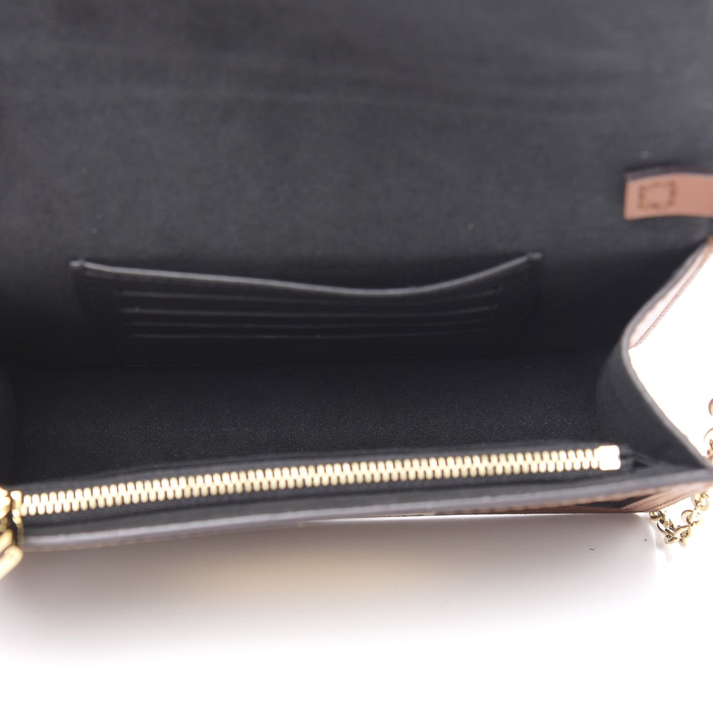 Reverse Monogram Dauphine Chain Wallet