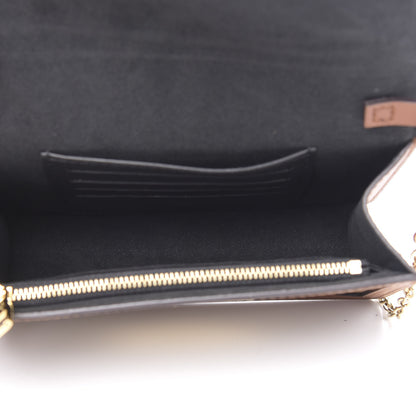 Louis Vuitton Reverse Monogram Dauphine Chain Wallet 5 of 9