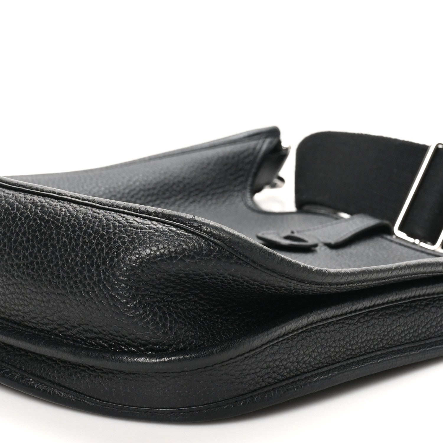 Hermes Taurillon Clemence Evelyne III PM Black 9 of 10