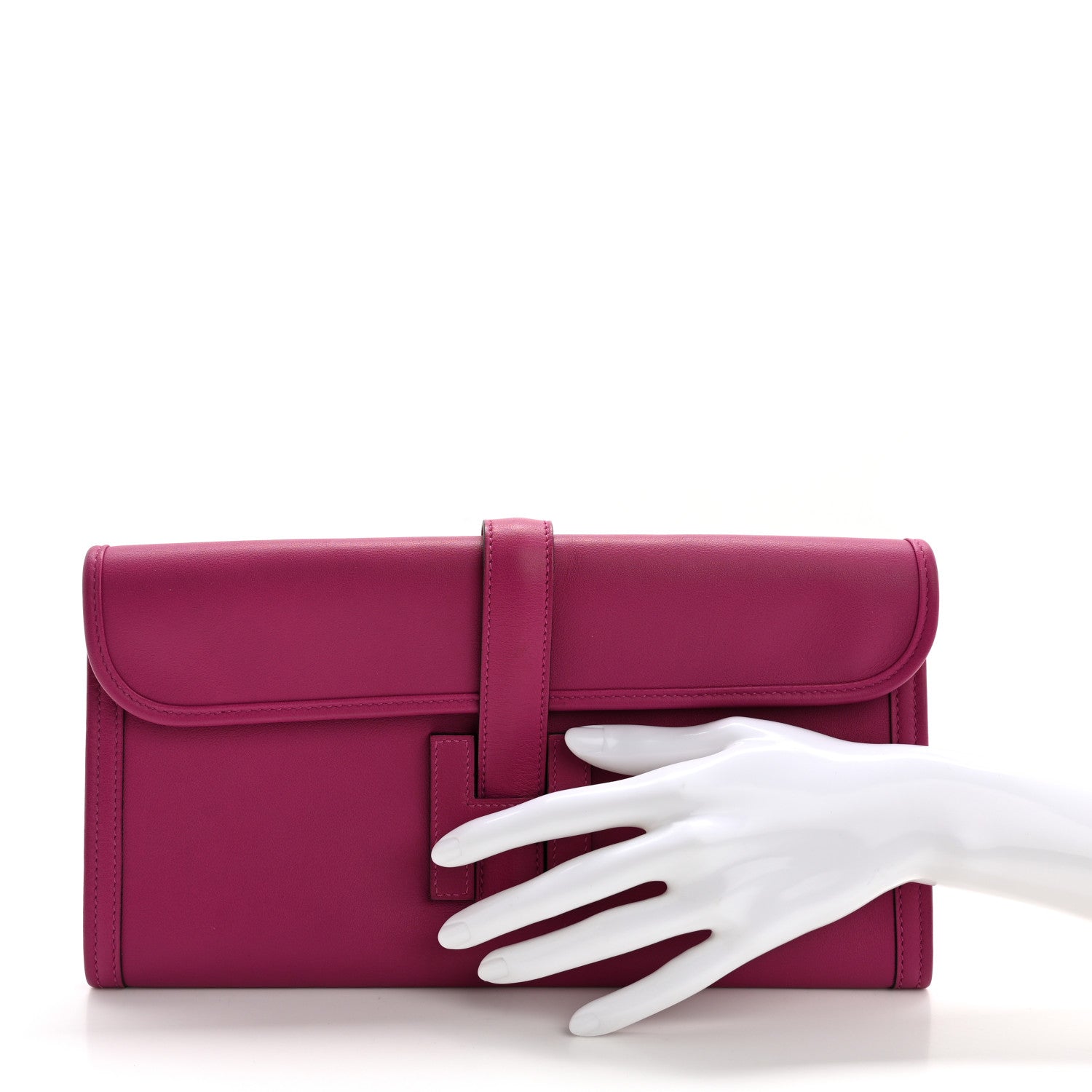 Hermes Swift Jige Elan 29 Clutch Rose Pourpre 2 of 10