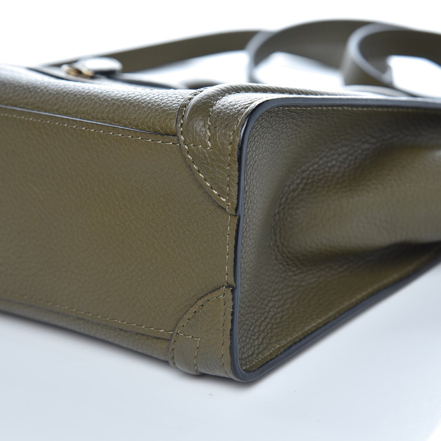 Drummed Calfskin Nano Luggage Jungle