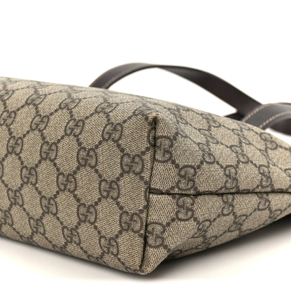 Gucci GG Supreme Monogram Small Joy Tote Dark Brown 10 of 10