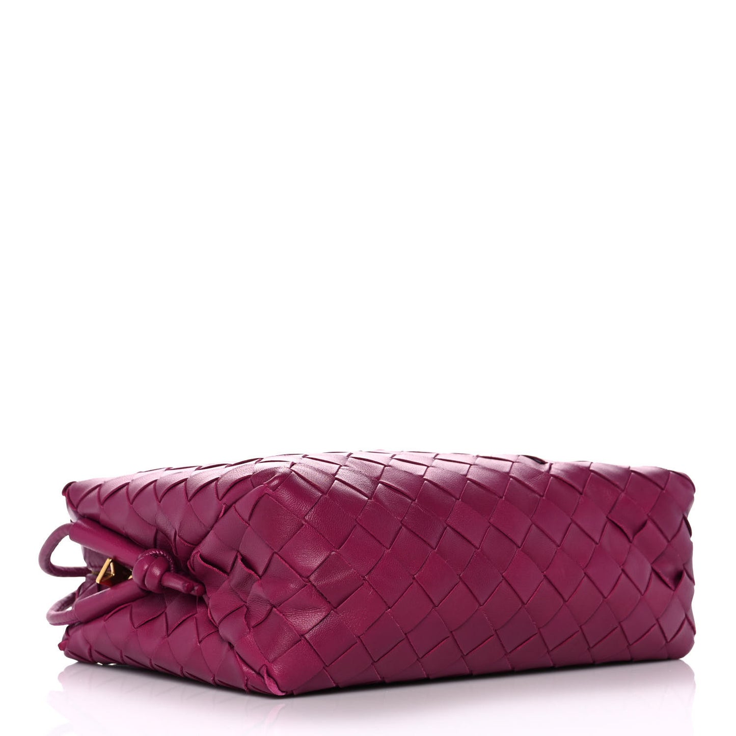 Nappa Intrecciato Small Loop Camera Bag Cinnabar