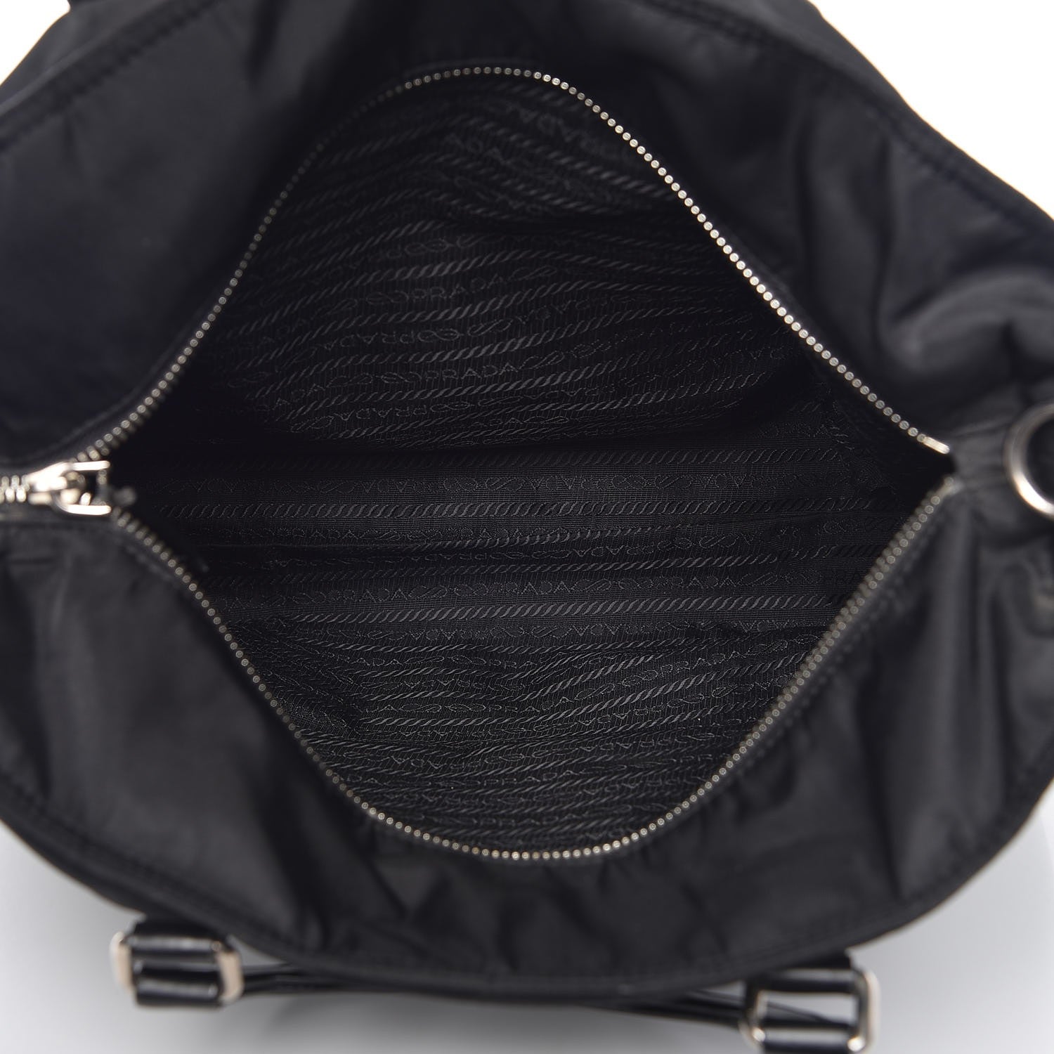 Prada Tessuto Nylon Tote Black 5 of 11
