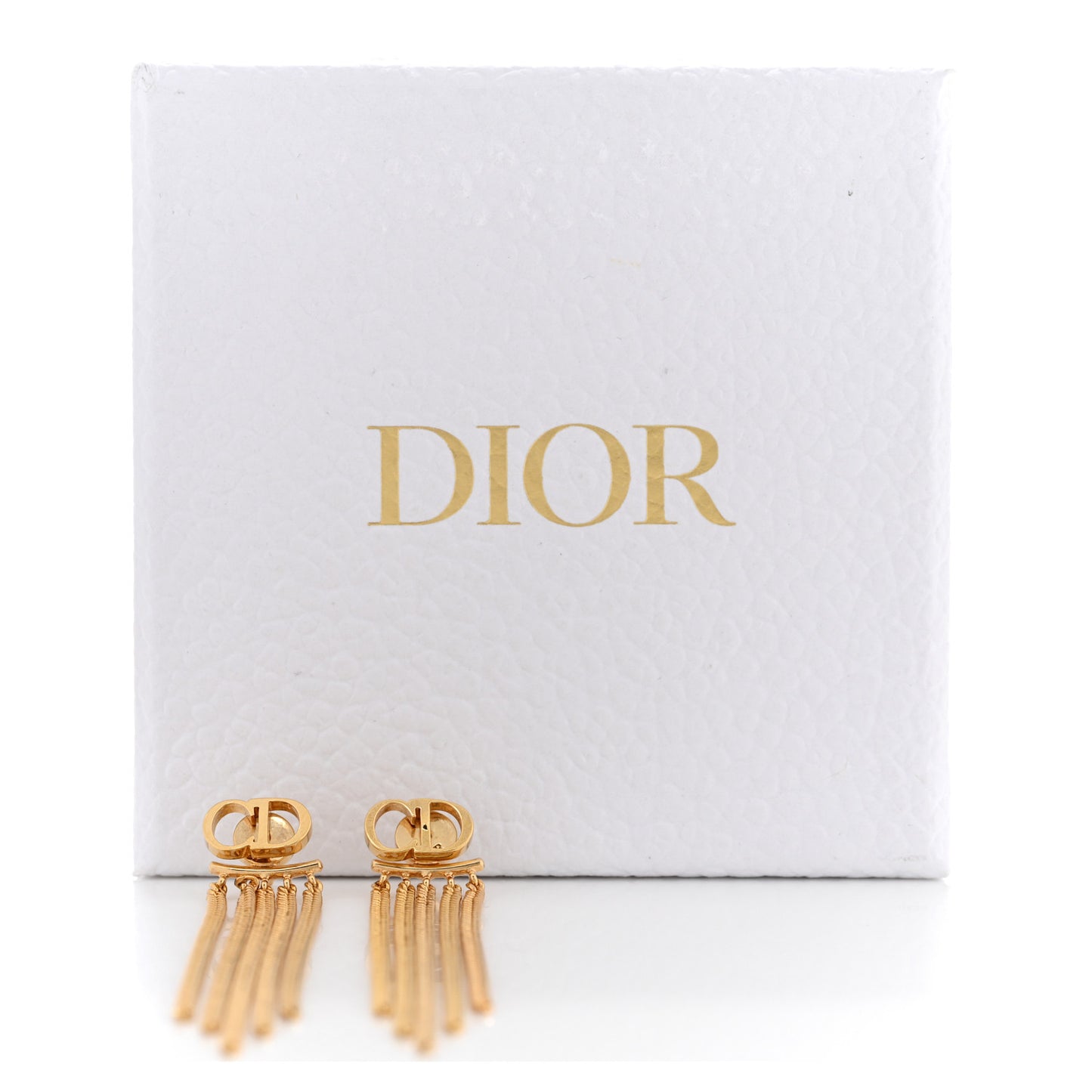 Danseuse Etolie Chain Drop Earrings Gold
