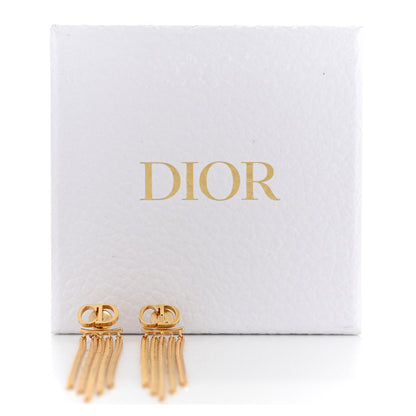Christian Dior Danseuse Etolie Chain Drop Earrings Gold 5 of 5