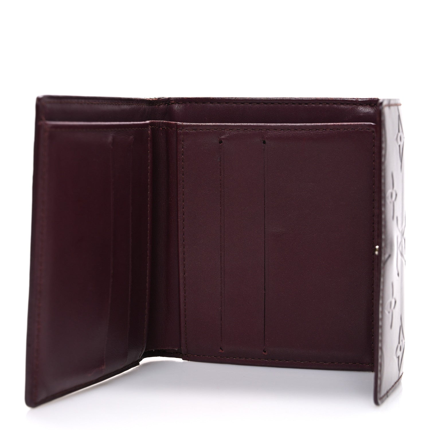 Louis Vuitton Vernis Elise Wallet Amarante 5 of 8