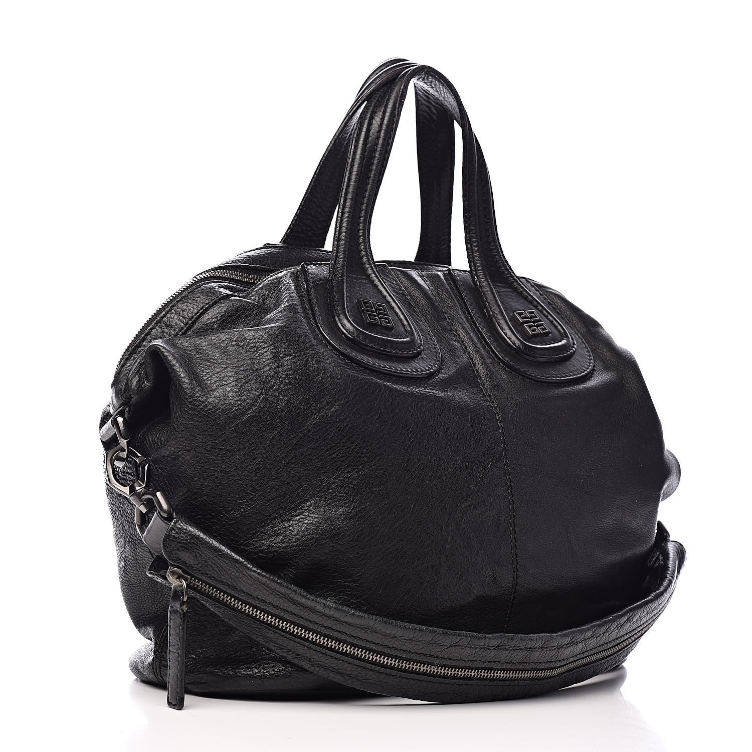 Givenchy Waxed Calfskin Medium Nightingale Black 2 of 9