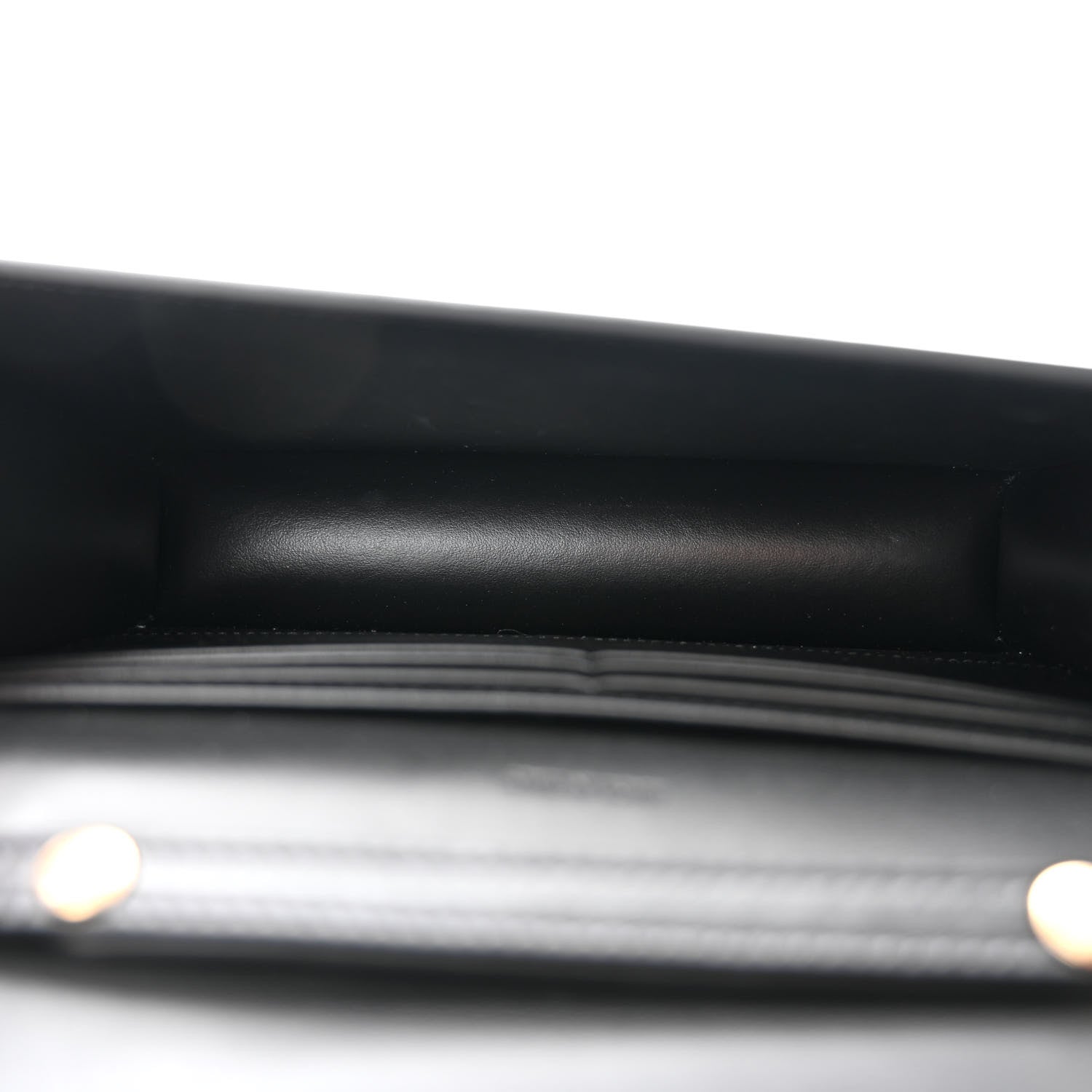 Celine Shiny Calfskin Triomphe Margo Wallet on Chain Black 5 of 11