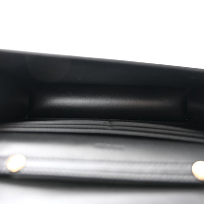 Celine Shiny Calfskin Triomphe Margo Wallet on Chain Black 5 of 11