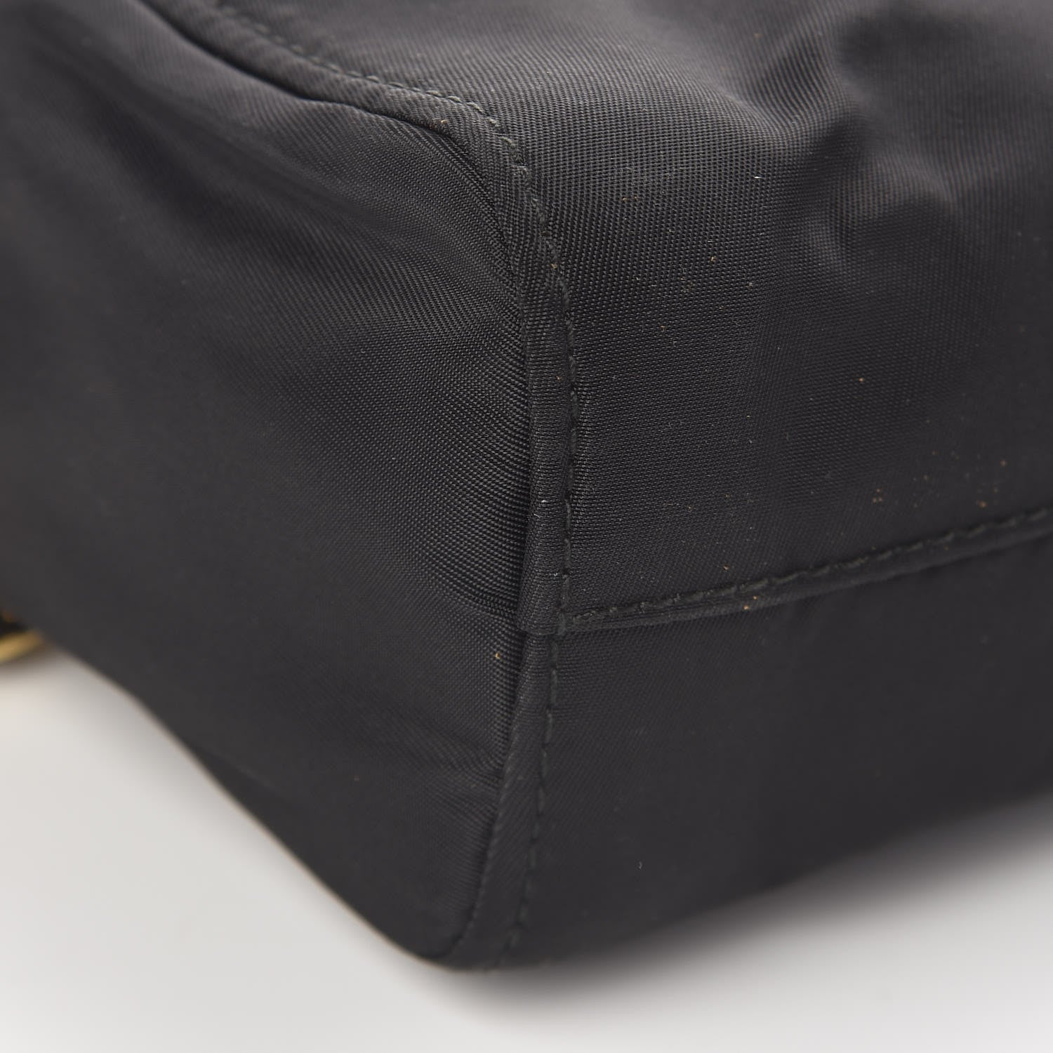 Prada Tessuto Nylon Shoulder Bag Black 8 of 9