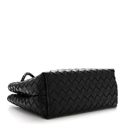 Bottega Veneta Nappa Intrecciato Small Andiamo Shoulder Bag Black 4 of 12